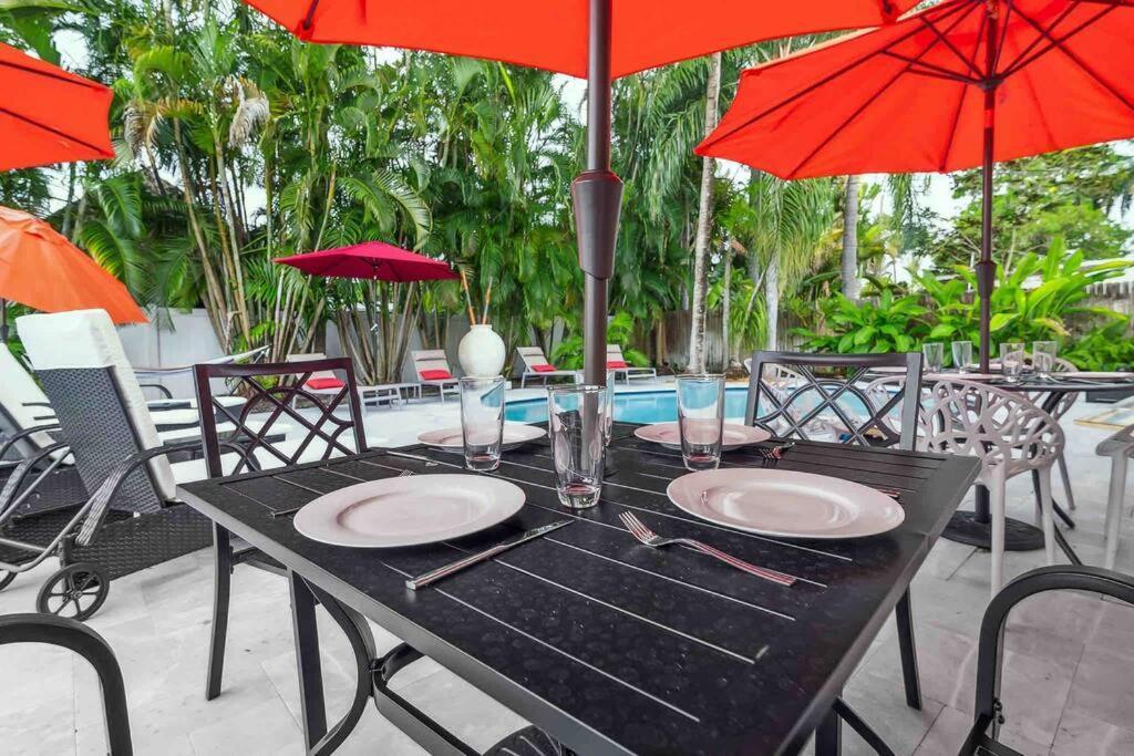 Private Oasis With Pool Near Beaches, Dining & Las Olas ฟอร์ต ลอเดอร์เดล ภายนอก รูปภาพ